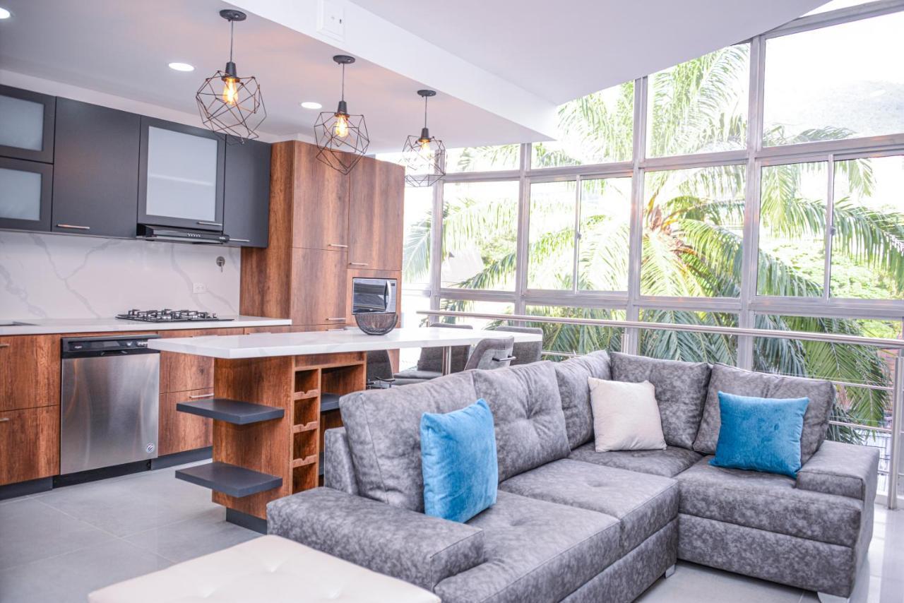 Apartamento Lleras AC Hot Tub Medellín Exterior foto